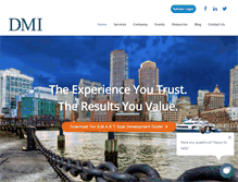 Tablet Screenshot of dmi.com
